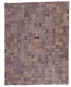 Patchwork Leather/Cowhide Rug MOTSTONE 140x200cm 1